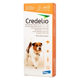 Credelio Dog 225 mg (5.5-11 kg) - 3 tablete - Img 2