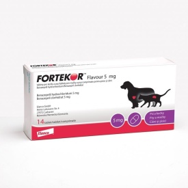 Fortekor 5 mg (5-20 kg), 14 tablete - Img 2