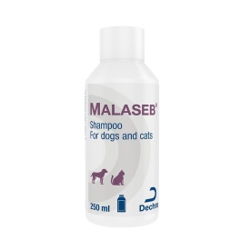 Malaseb Șampon 250 ml pentru Câini și Pisici – Tratament pentru Dermatite, Seboree și Infecții Fungice