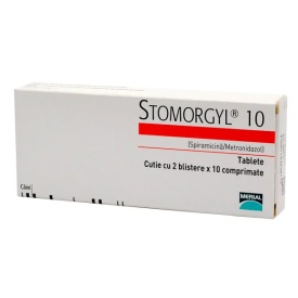 Stomorgyl 10 mg- 20 comprimate pentru caini si pisici
