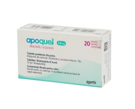 Apoquel 3,6 mg, 20 tablete pentru caini cu alergii - Img 2