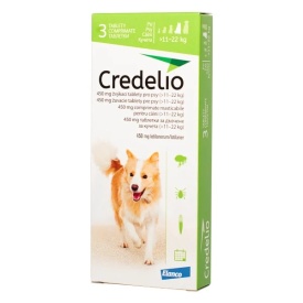 Credelio Dog 450 mg (11-22 kg) - 3 tablete - Img 2
