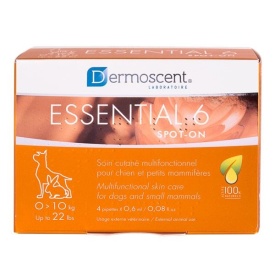 Dermoscent Essential 6 spot-on Caine 0-10 kg 1 pipeta (*4 pipete/cutie)
