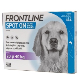 Frontline Spot On Câine L (20–40 kg) – 3 pipete spot-on - Img 2