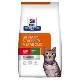 Hill's Prescription Diet Feline C/D Stress plus Metabolic, 3 kg