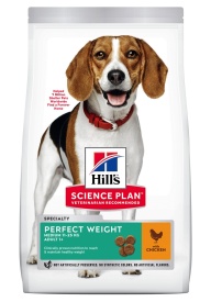 Hill's Science Plan Canine Adult Perfect Weight Medium Chicken, 2 kg - Img 2