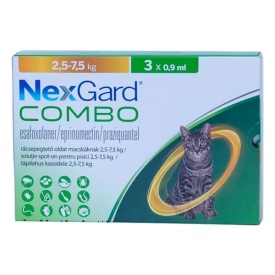 NexGard Combo L (2.5 – 7.5 kg) 1 pipeta – Soluție Spot-on Ultra-Completă