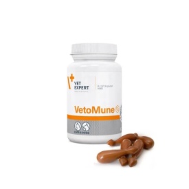 Vetomune Twist Off – 60 capsule- Susținerea sistemului imunitar la câini și pisici