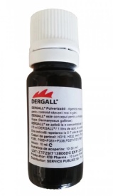 DERGALL 10 ml – soluție pentru deparazitarea externă a găinilor și a adăposturilor (căpușa roșie / acarieni)