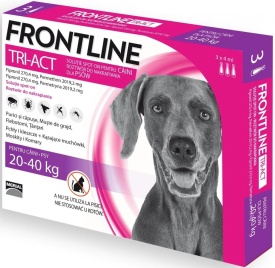 Frontline Tri-Act Câine L (20-40 kg) – 3 pipete spot-on - Img 2