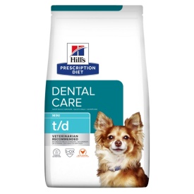 Hill's Prescription Diet Canine T/D Dental Care Mini, 3 kg - Img 2