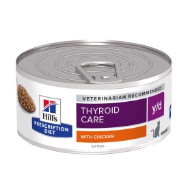 Hill's Prescription Diet Feline Y/D Thyroid Care, 156 g