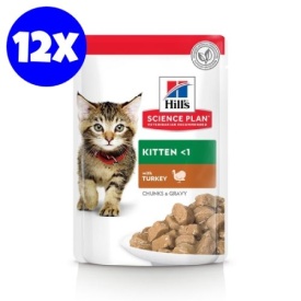 Hill's Science Plan Feline Kitten Turkey, 1 plic85 g