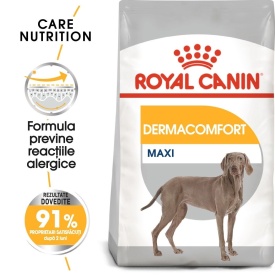 Royal Canin Maxi Dermacomfort hrana uscata caine, prevenirea iritatiilor pielii, 3 kg - Img 2