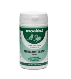 Dermal Forte Caps, 100 tablete pentru caini si pisici