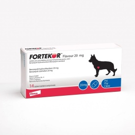 Fortekor 20 mg (21-80 kg), 14 tablete - Img 2