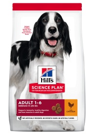 Hill's Science Plan Canine Adult Medium Chicken, 2.5 kg