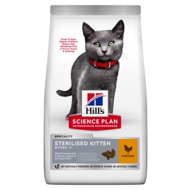 Hill's Science Plan Feline Kitten Sterilised Chicken, 7 kg