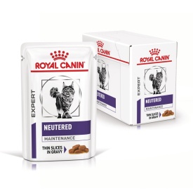 ROYAL CANIN Neutered Maintenance, formula veterinara, plic hrana umeda pisici, managementul greutatii 1 plic 85 g