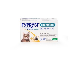 Fypryst Combo Cat 50 mg, pipeta antiparazitara pisici, 1 buc