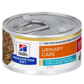Hill's Prescription Diet Feline C/D Strees Tuna & Vegetables Stew, 1 plic 85 g