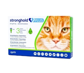 Stronghold Plus Pisica 60 mg, 10 ml (5 - 10 kg), 3 pipete - Img 2