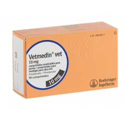 VETMEDIN 10 mg 100 tablete masticabile