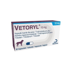 Vetoryl, 10 mg/ 30 tablete tratament hiperadrenocorticism la caini