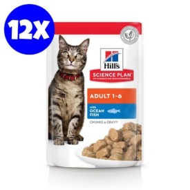 Hill's Science Plan Feline Adult Ocean Fish, 1 plic 85 g