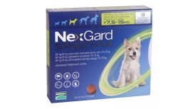 NexGard Spectra M (7.5 – 15 kg) – 1 tableta - Protecție Sistemică Avansată pentru Câini