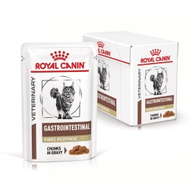 ROYAL CANIN Gastrointestinal Fibre Response 1 plic 85 g – hrană umedă dietetică pentru pisici cu tulburări digestive