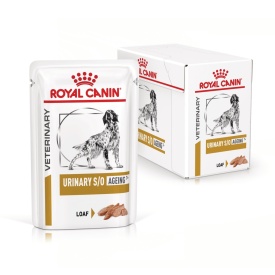 ROYAL CANIN Urinary S/O Ageing 7+, XS-XL, dieta veterinara, plic hrana umeda caini senior, sistem urinar, (pate),1 plic 85 g