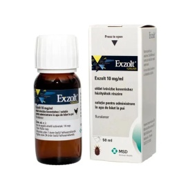 EXZOLT acaricid soluție pentru administrare în apa de băut la pui 50 ml - Img 2