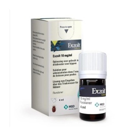 EXZOLT acaricid suspensie orala, soluție pentru administrare în apa de băut la pui 4ML