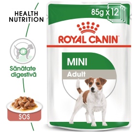 Royal Canin Mini Adult hrana umeda caine (in sos), 1 plic 85 g