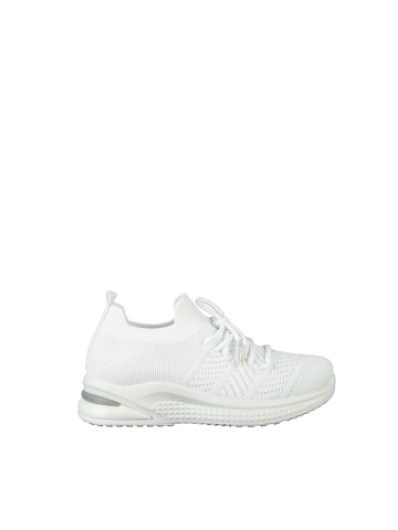 Pantofi sport copii albi din material textil Kimmy