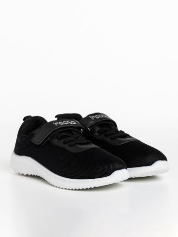 Pantofi sport copii negri din material textil Amie