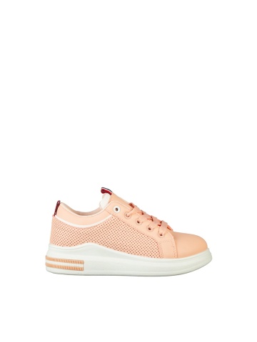 Pantofi sport copii roz din piele ecologica Floren