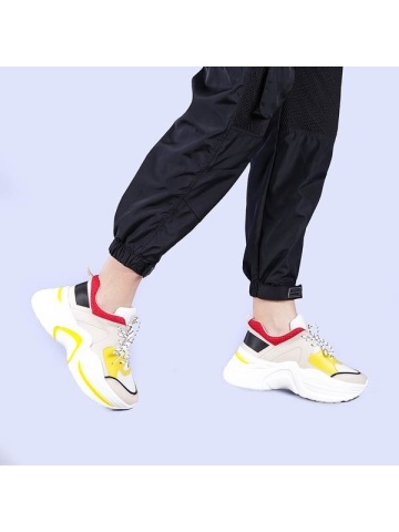 Pantofi sport dama Aziza bej - Img 2