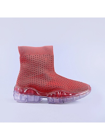 Pantofi sport dama Carlia rosii - Img 2