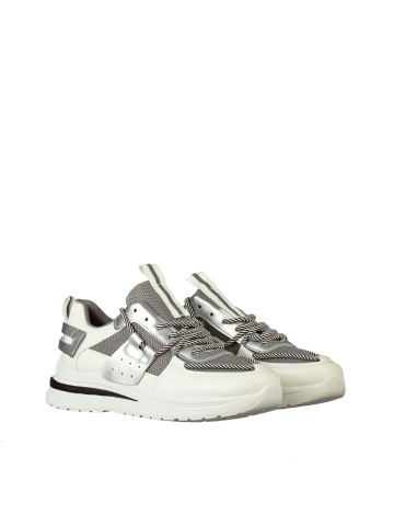 Pantofi sport dama Feriva argintii - Img 4