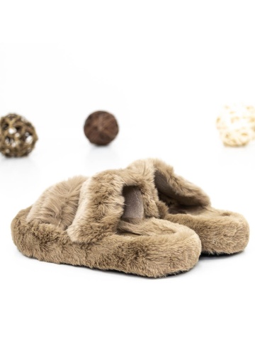 Papuci dama maro din material textil Dremina - Img 5