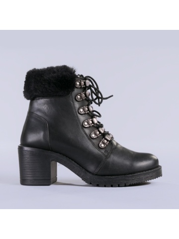 Ghete dama piele Dove negre