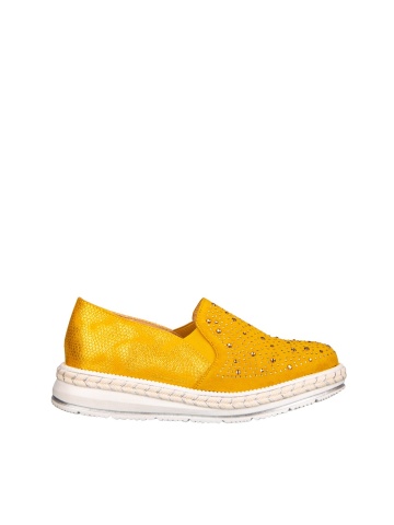 Pantofi casual dama Celya galbeni - Img 3