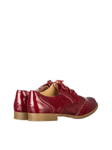 Pantofi casual dama Claire grena - Img 3