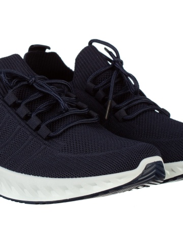 Pantofi sport barbati albastri din material textil Brock - Img 2