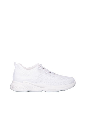 Pantofi sport dama albi din material textil Morison - Img 6