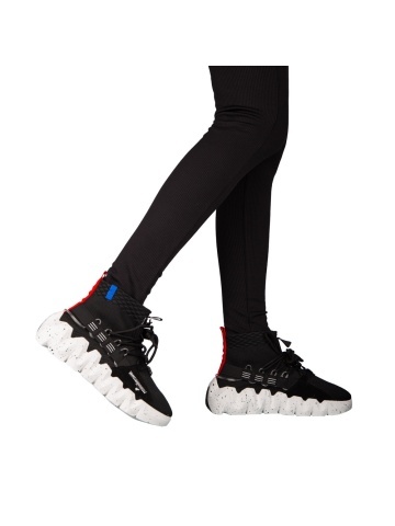 Pantofi sport dama negri din material textil Meil