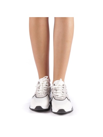 Pantofi sport dama Sadal albi - Img 5