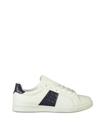 Pantofi sport dama Sezia albi cu albastru